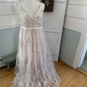 Altar’d State Floral Embroidered Dress